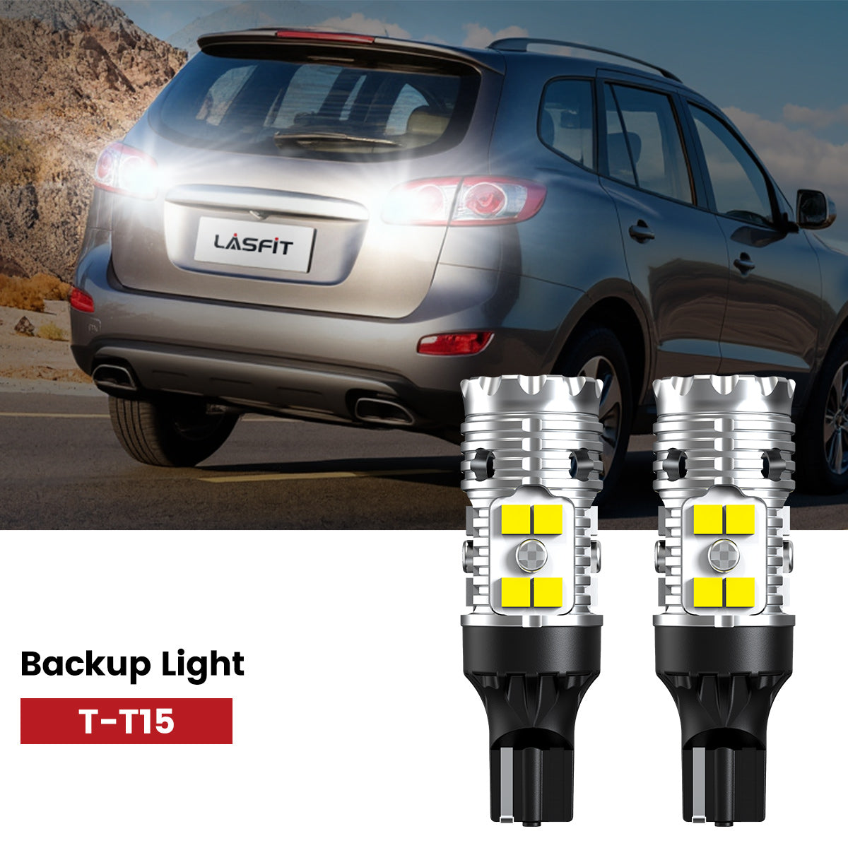 Lasfit 921 led backup light fit for 2010-2012 Hyundai Santa Fe