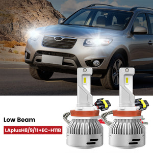 Lasfit H11 led low beam fit for 2010-2012 Hyundai Santa Fe