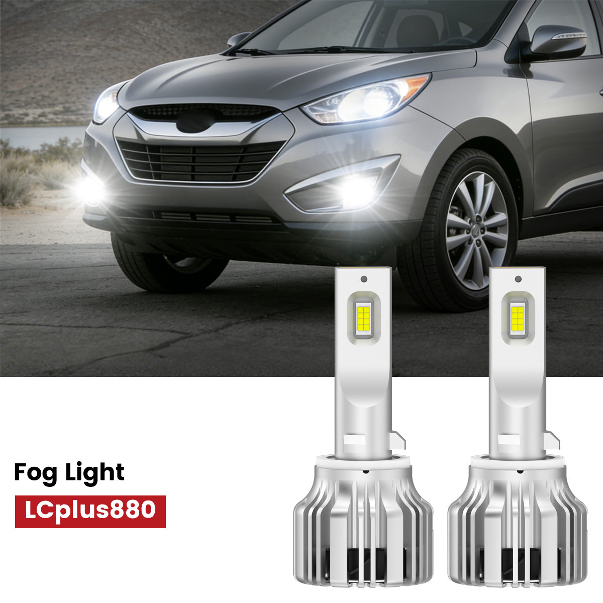 Lasfit 880 led fog light fit for 2010-2013 Hyundai Tucson