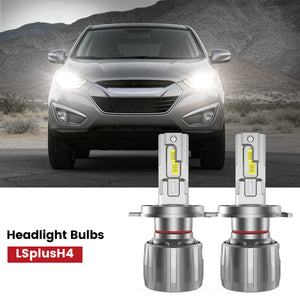 Lasfit H4 led headlight bulbs fit for 2010-2013 Hyundai Tucson