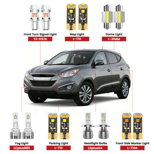 Lasfit led bulbs for 2010-2013 Hyundai Tucson