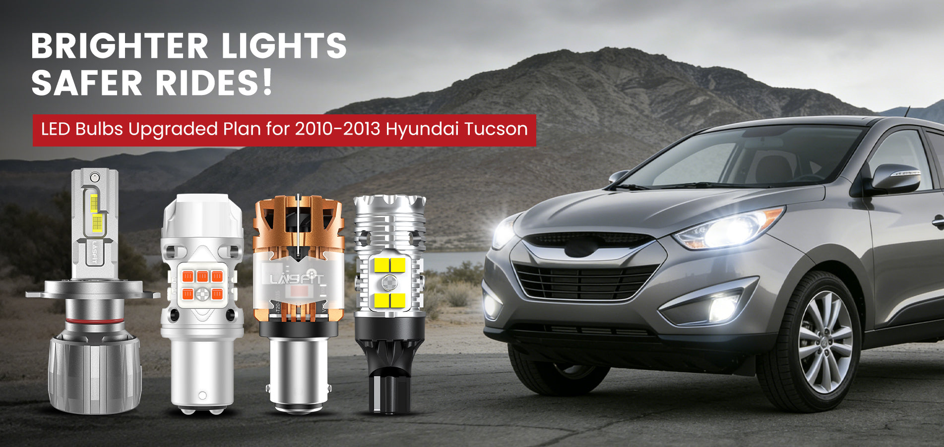 Lasfit LED Bulbs for 2010-2013 Hyundai Tucson
