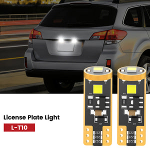 Lasfit 168 led license plate light fit for 2010-2014 Subaru Outback