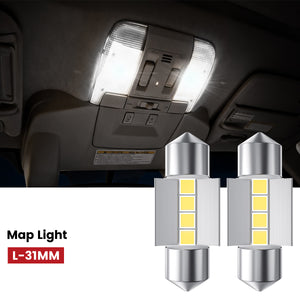 Lasfit 31MM led map light fit for 2010-2014 Subaru Outback