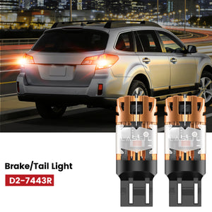 Lasfit 7443 led brake/tail light fit for 2010-2014 Subaru Outback