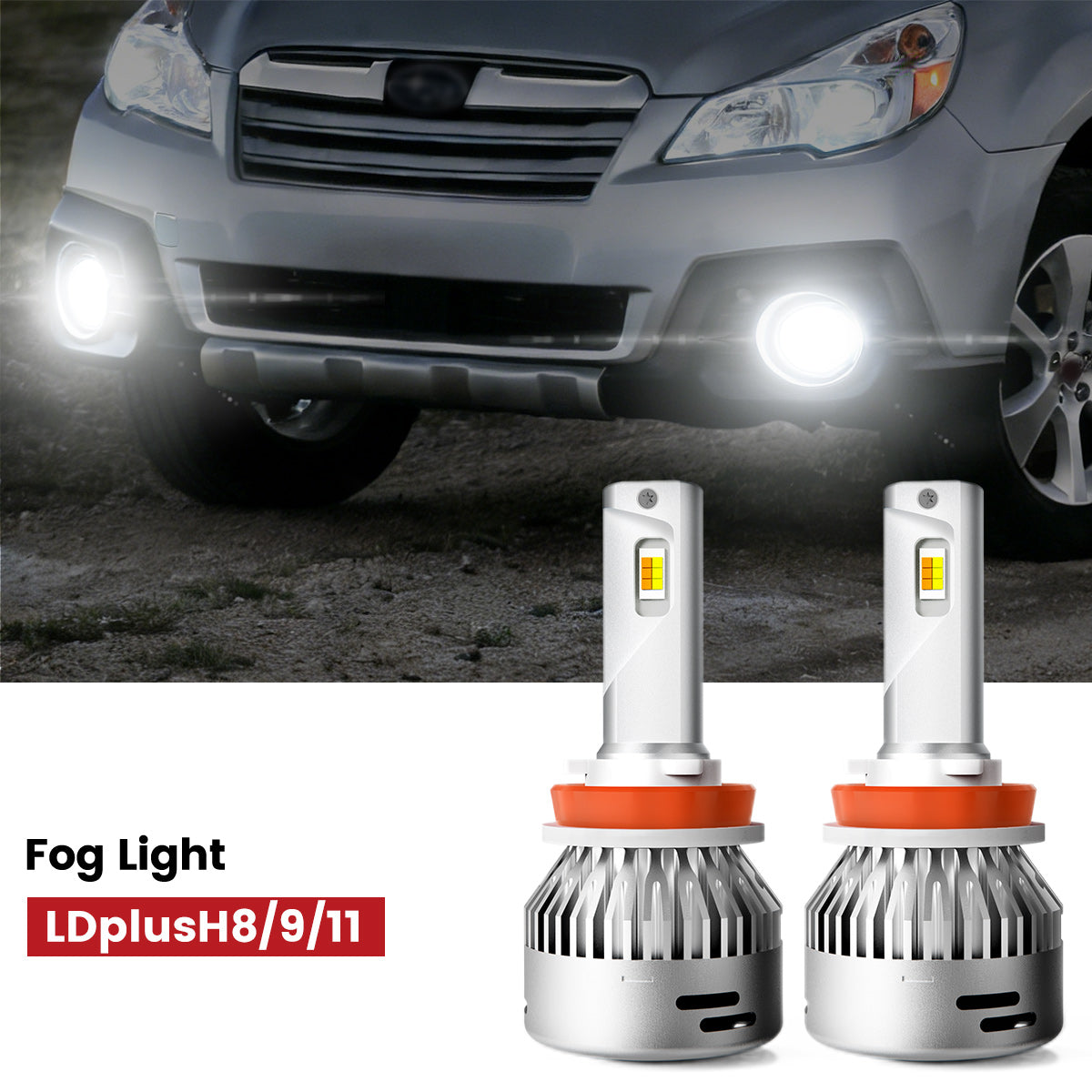 Lasfit H11 led fog light fit for 2010-2014 Subaru Outback