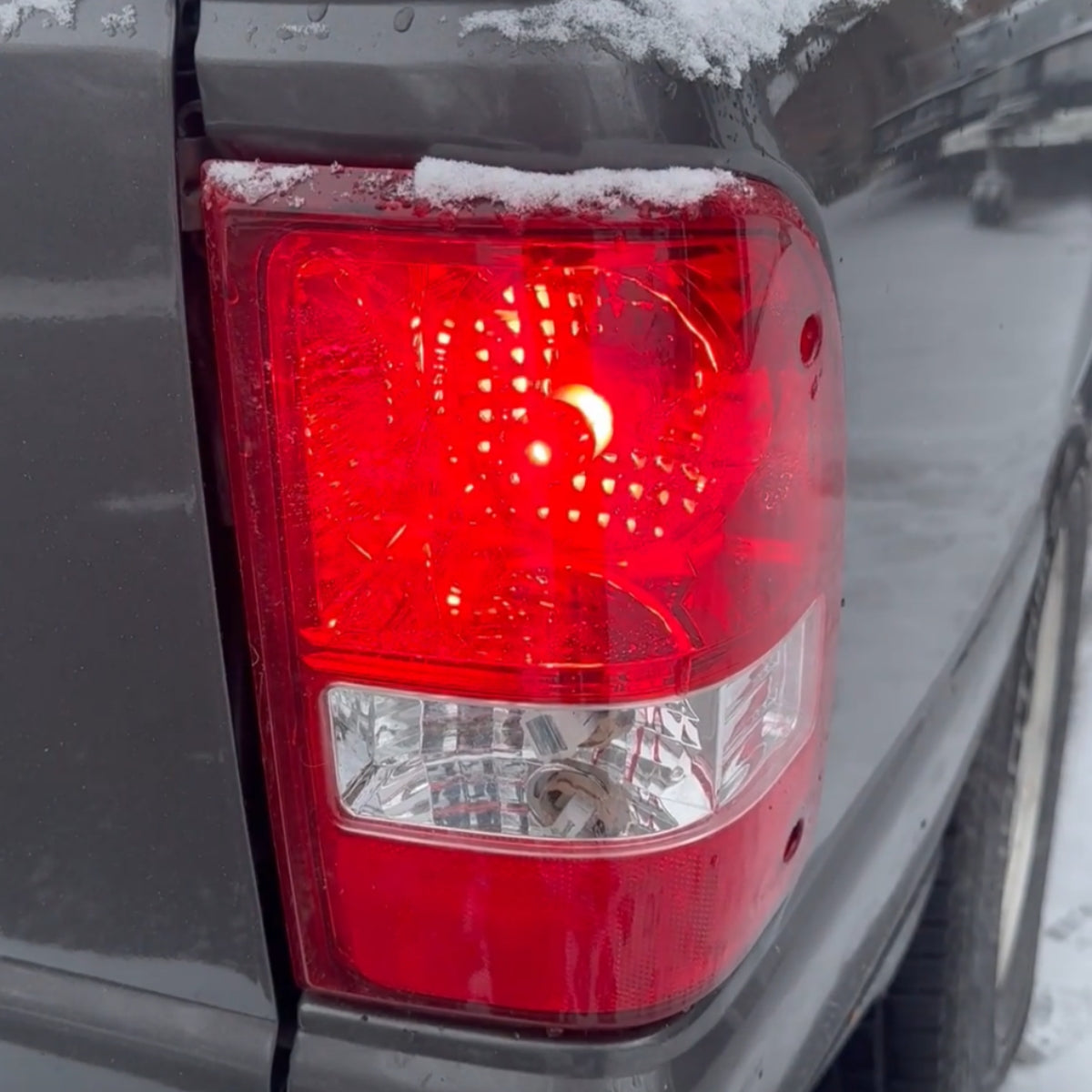 Red 3157 CanBus-Ready Rear Turn Signal Light Brake Light Tail Light LE