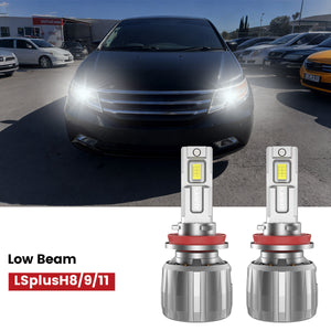 Lasfit H11 led low beam bulbs fit for 2011-2013 Honda Odyssey