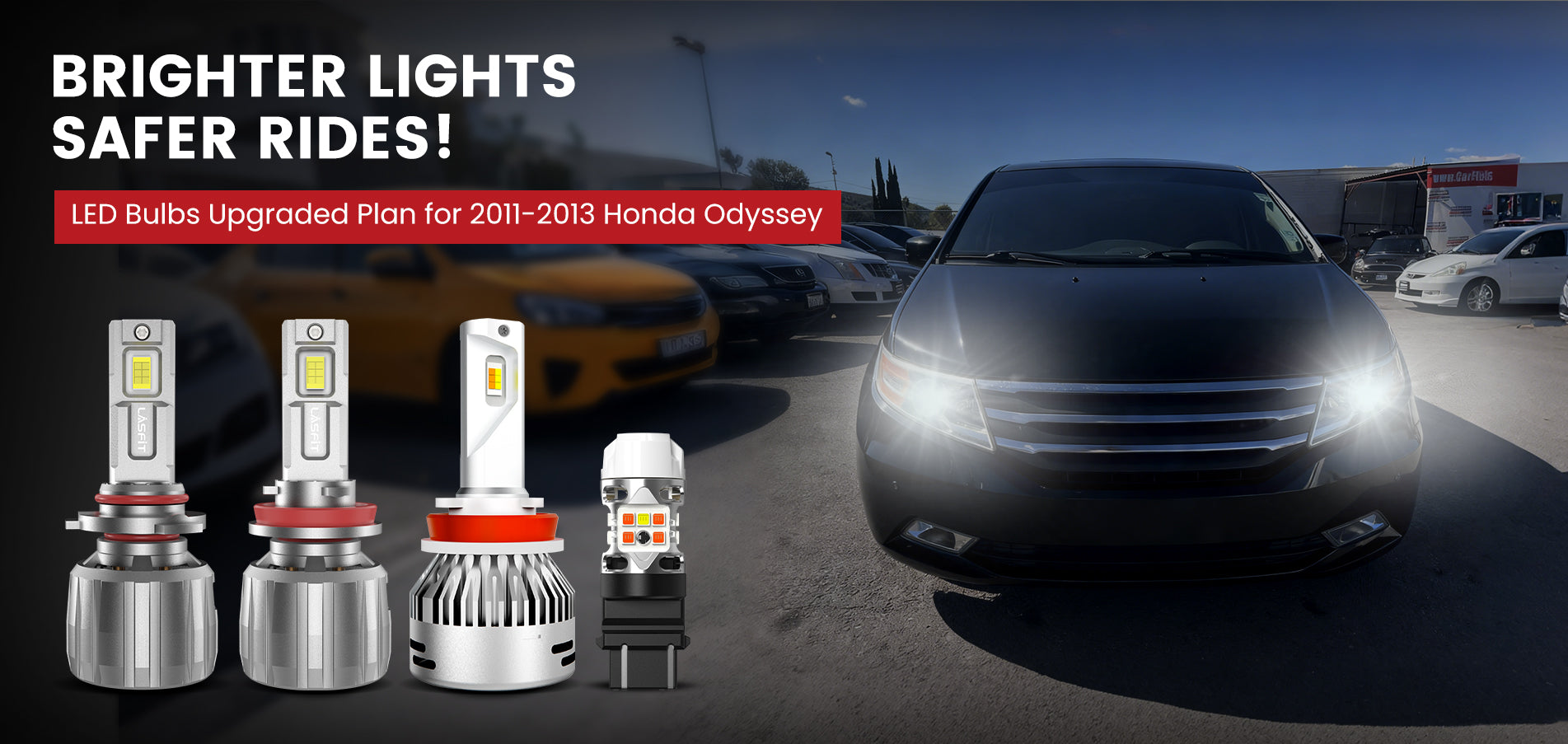 Lasfit LED Bulbs for 2011-2013 Honda Odyssey