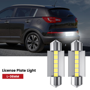 Lasfit 36MM led license plate lights fit for 2011-2013 Kia Sportage