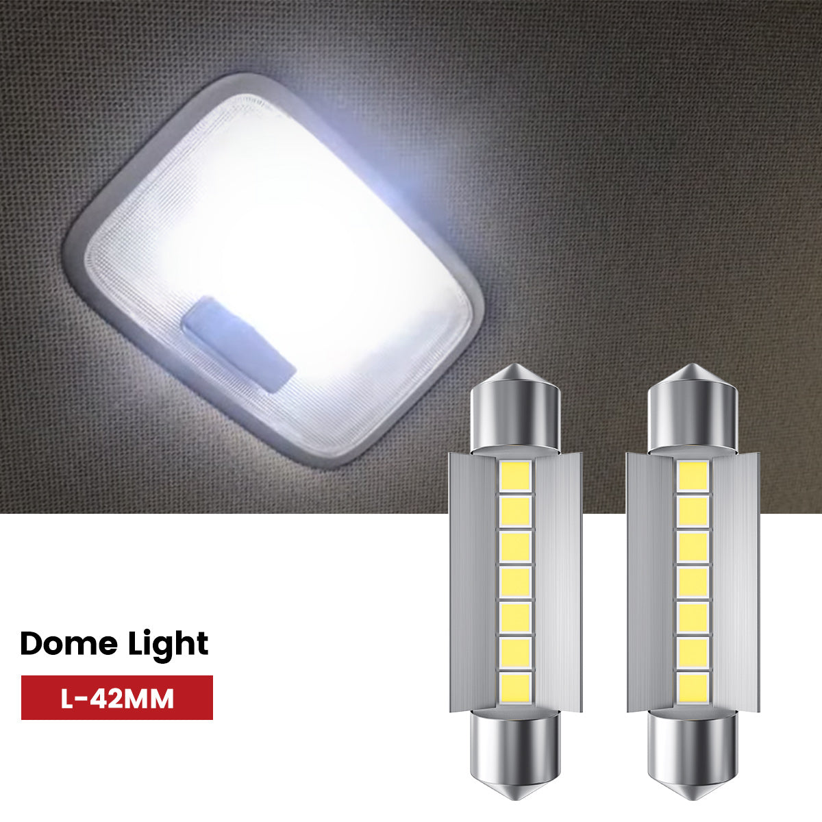 Lasfit 42MM led dome lights fit for 2011-2013 Kia Sportage