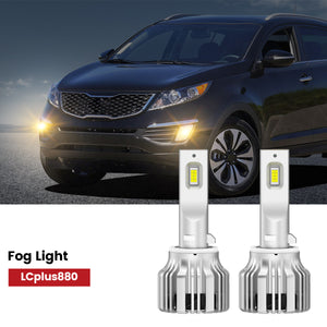 Lasfit 880 led fog light bulbs fit for 2011-2013 Kia Sportage