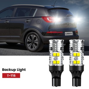 Lasfit 912 led backup lights fit for 2011-2013 Kia Sportage
