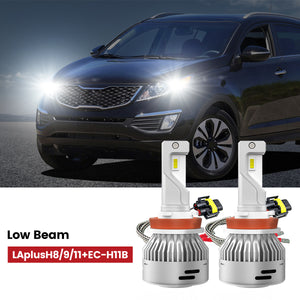 Lasfit H11 led low beam bulbs fit for 2011-2013 Kia Sportage