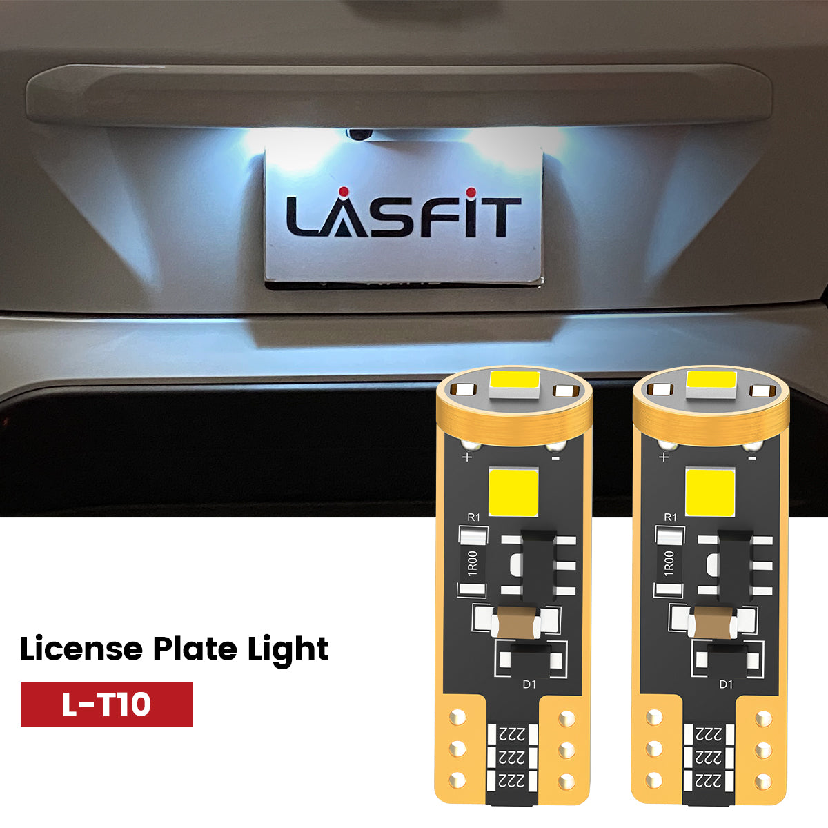 Lasfit 168 led license plate light for 2011-2014 Ford Edge