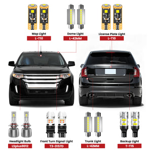 Lasfit led bulbs for 2011-2014 Ford Edge