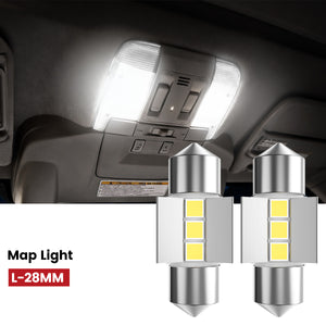 Fit for 2011-2014 Hyundai Sonata The Brightest LED Bulbs Upgrade