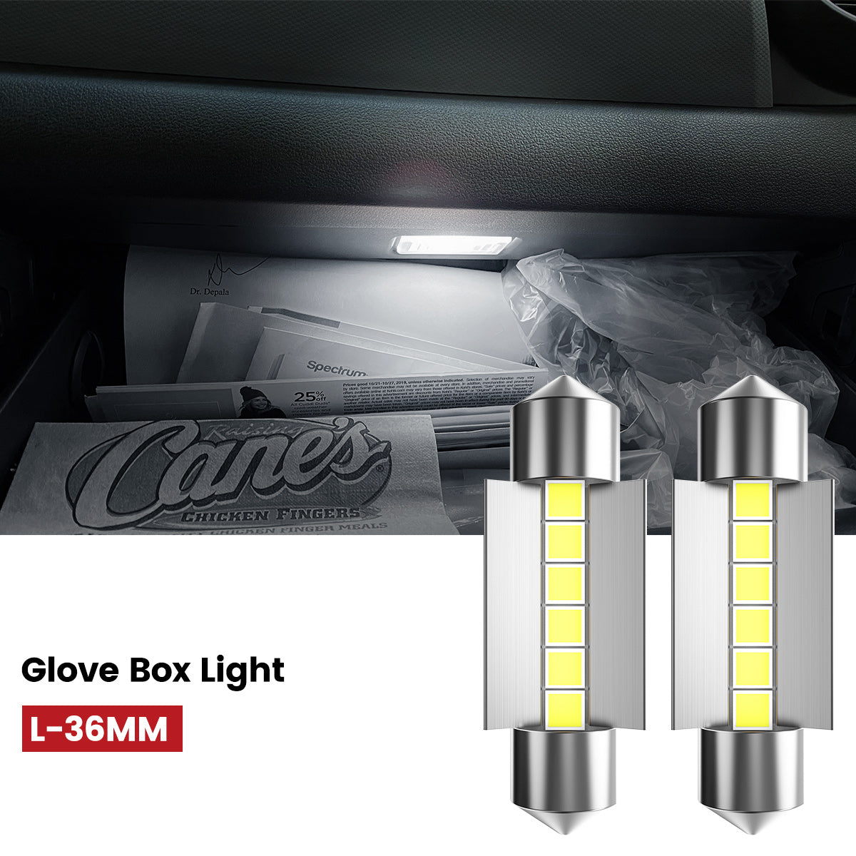 Lasfit 36MM led glove box light fit for 2011-2014 Hyundai Sonata 