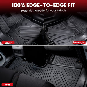 2011-2014 Ford Explorer Floor Mats & Seatback & Cargo Mats, 100% Edge to Edge Fit