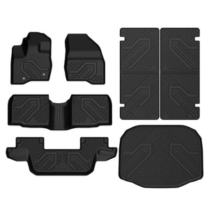 2011-2014 Ford Explorer Floor Mats & Seatback & Cargo Mats, Fit 7 Seats