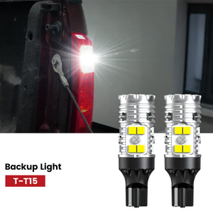 Lasfit 921 led backup lights fit for 2011-2016 Ford F250 F350  