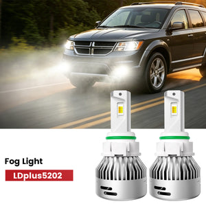Lasfit 5202 led fog light fit for 2011-2020 Dodge Journey 