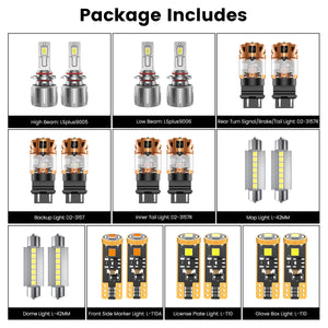 Lasfit combo package led bulbs for 2011-2020 Dodge Journey AVP/SE/CVP