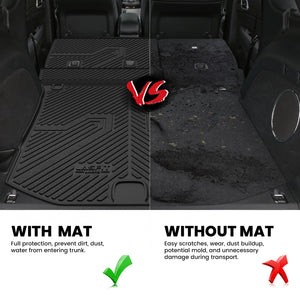 2011-2021 Jeep Grand Cherokee Cargo & Seatback Mats Contrast
