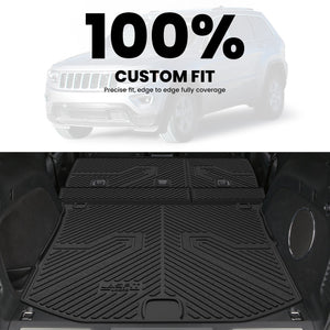 2011-2021 Jeep Grand Cherokee Cargo & Seatback Mats Custom Fit