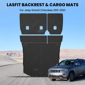 2011-2021 Jeep Grand Cherokee Cargo & Seatback Mats Show