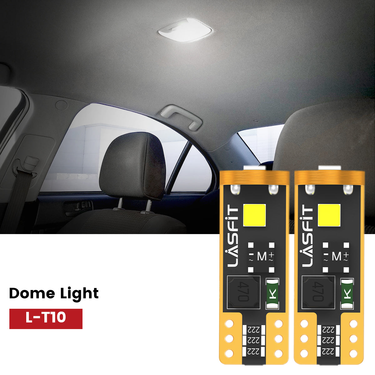 Lasfit 168 led dome light fit for 2012-2015 Volkswagen Passat