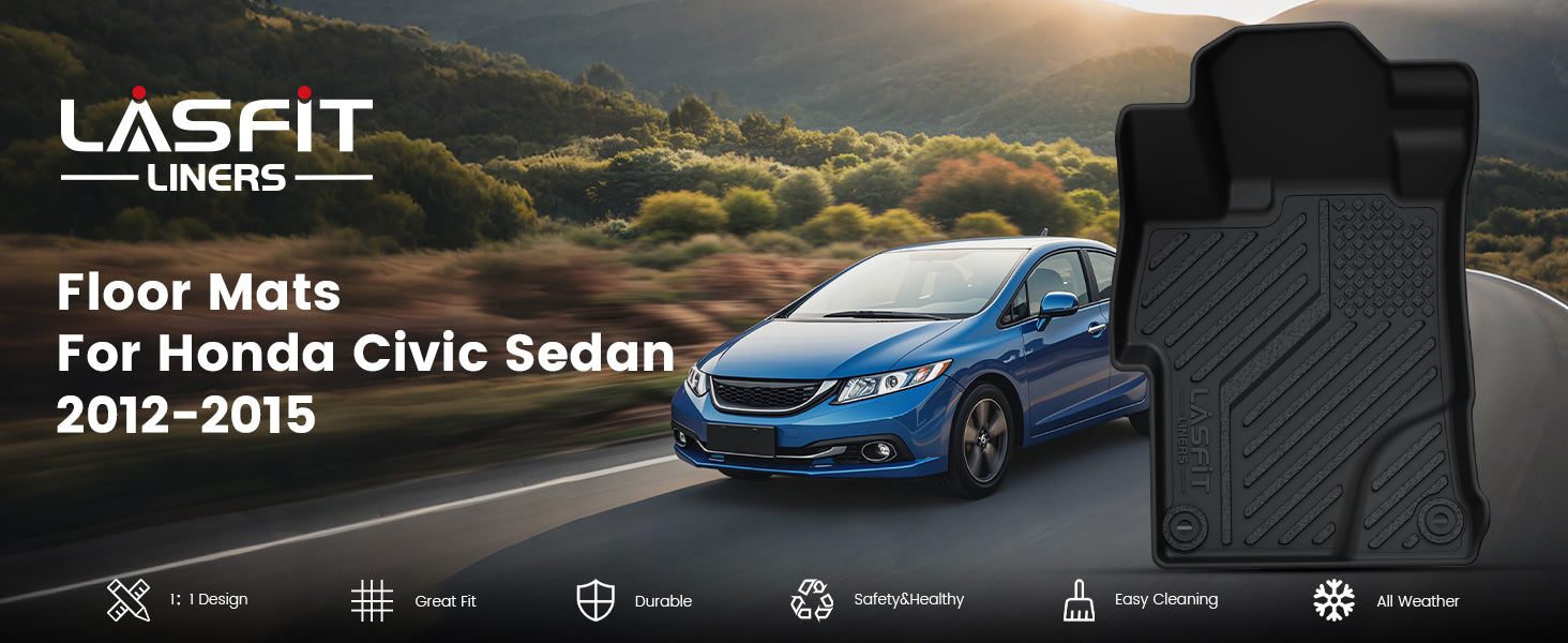 2012-2015 Honda Civic Floor Mats