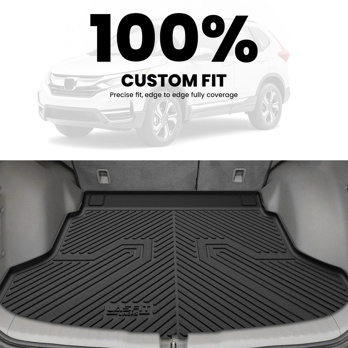 Fit for 2012-2016 Honda CR-V Floor Mats / Cargo Mat, Fit LX/SE/EX ONLY