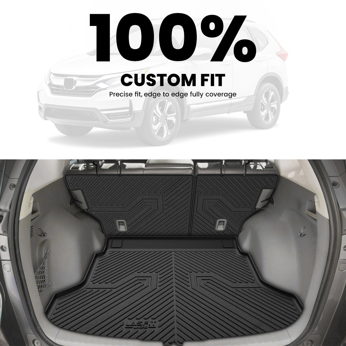 2012-2016 Honda CR-V Cargo Mat & Seatback Mat 100% Custom Fit