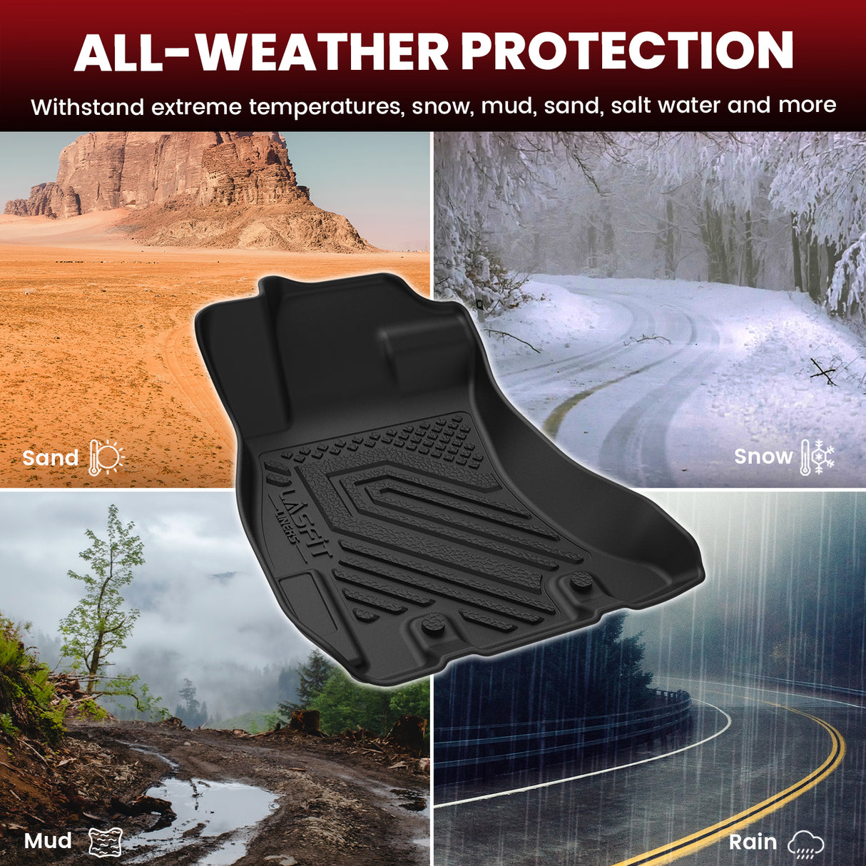 2012-2016 Subaru Impreza Floor Mats All Weather