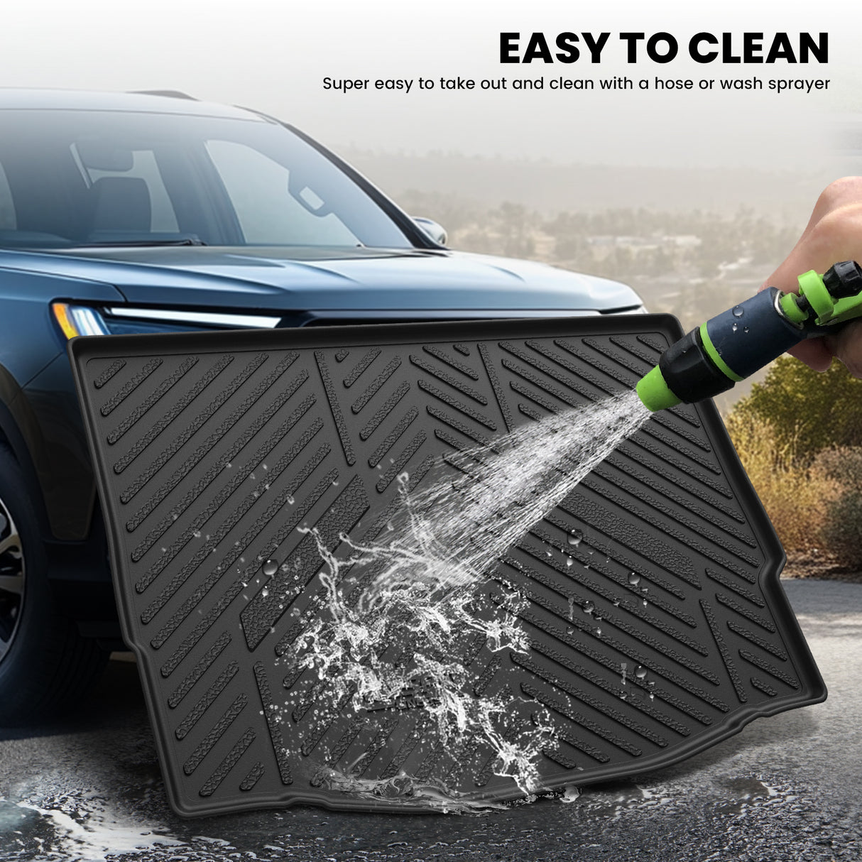 Fit for 2016-2018 Ford Focus RS All-weather Floor Mats / Cargo Mat