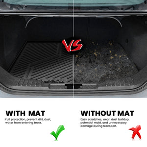 Fit for 2012-2018 Ford Focus All-weather Floor Mats or Cargo Mat, Full Protection