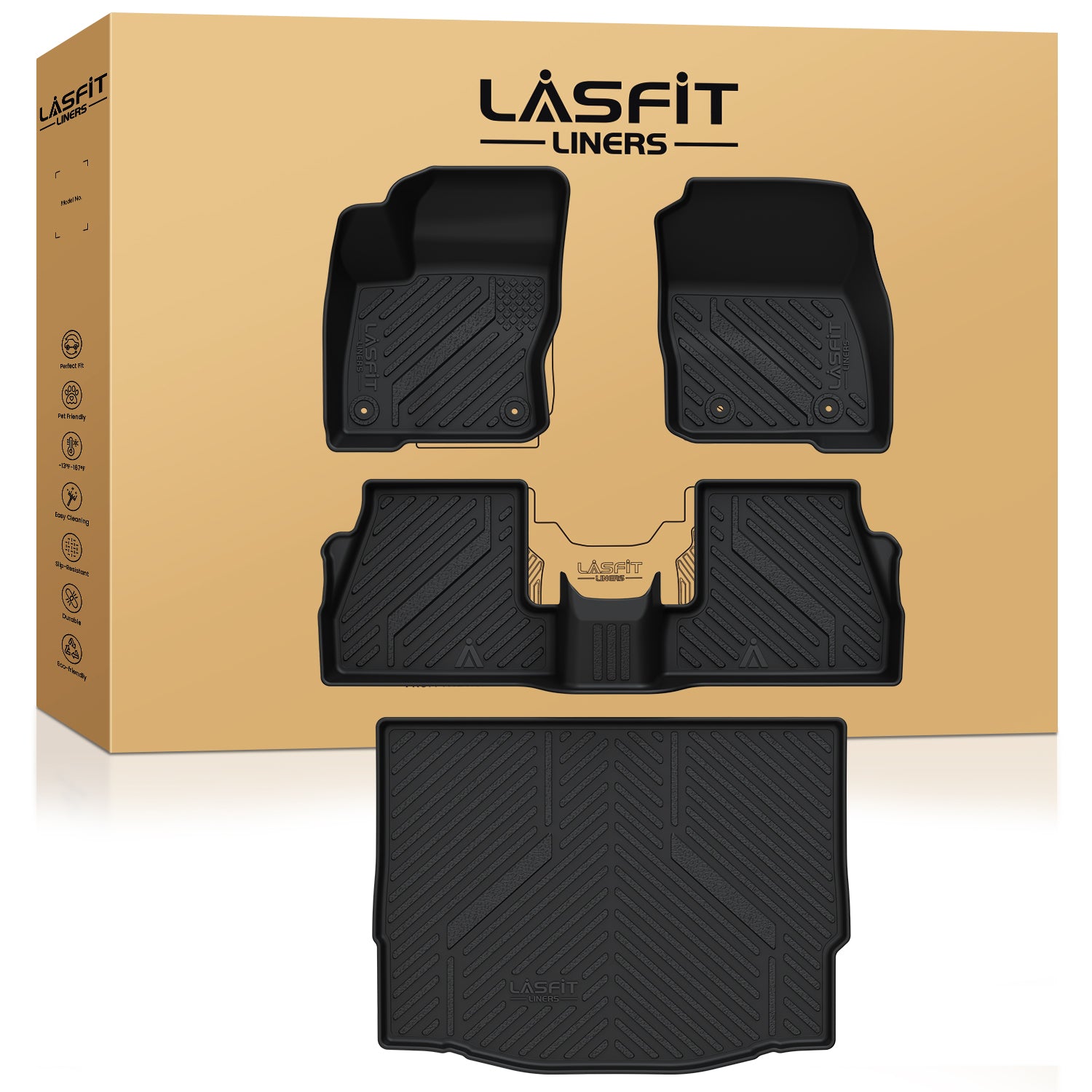 Fit for 2016-2018 Ford Focus RS All-weather Floor Mats or Cargo Mat