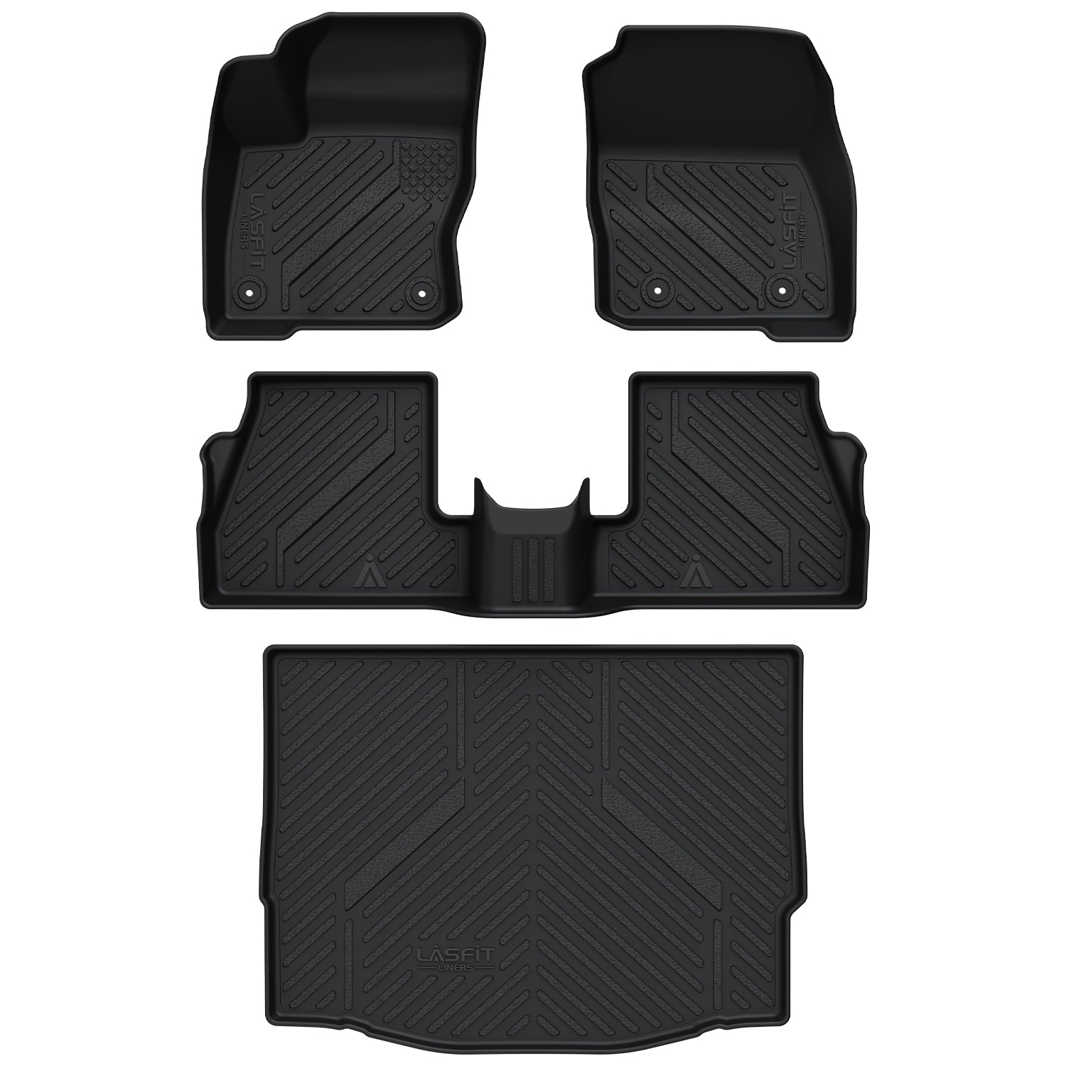 ラプラス Fit for 2016-2018 Ford Focus RS All-weather Floor Mats or Cargo Mat