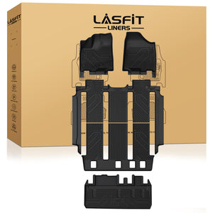 Fit for 2013-2020 Toyota Sienna 7-seater Floor Mats & Cargo Mat, Fit Fixed center console Only, Not Fit Power Folding 3rd Row or Sliding center Console