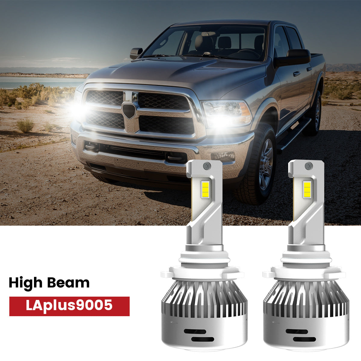Lasfit 9005 led high beam fit for 2013-2015 Ram 2500/3500 