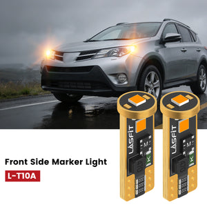 Lasfit 168 led front side marker lights fit for 2013-2015 Toyota RAV4  