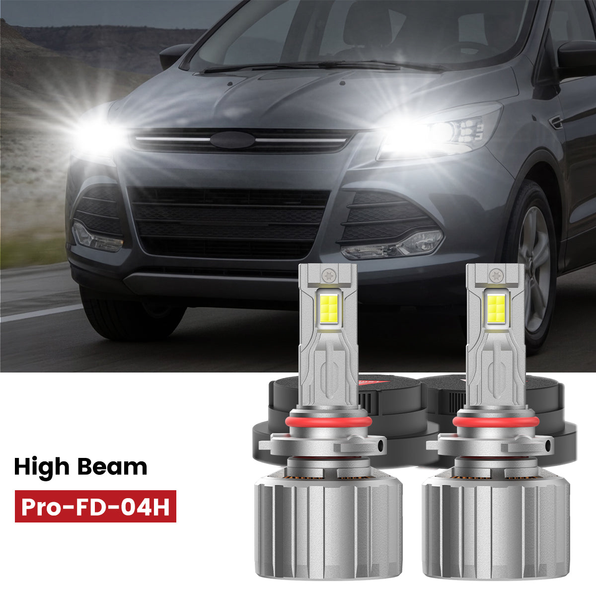 Custom Engineered for 2013-2016 Ford Escape LED Bulbs Upgrade