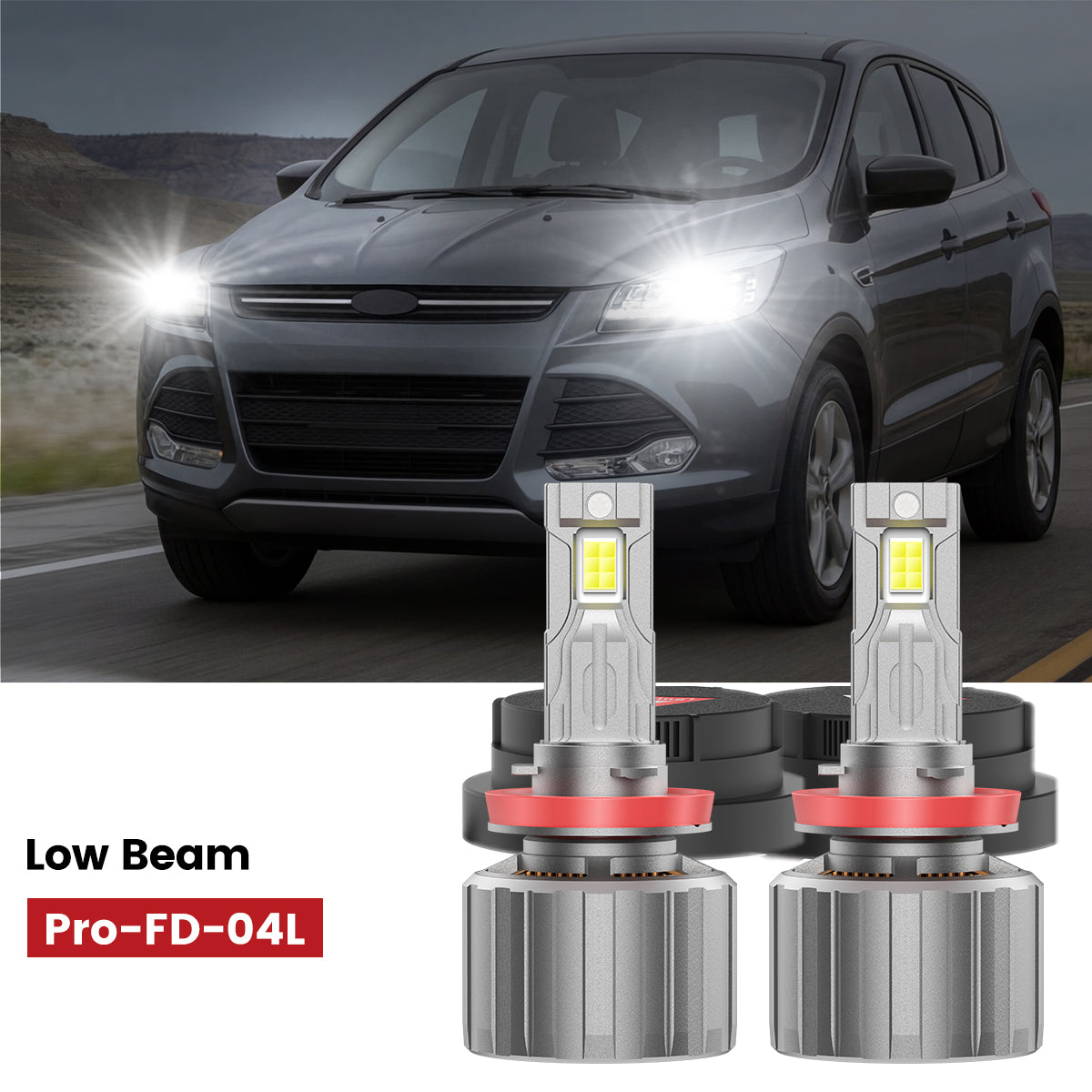 Custom Engineered for 2013-2016 Ford Escape LED Bulbs Upgrade