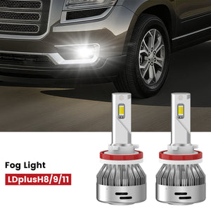 Lasfit H16 led fog lights fit for 2013-2016 GMC Acadia