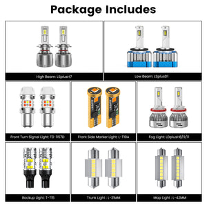 Lasfit combo package led lights for 2013-2016 Hyundai Santa Fe Sport 2.0T Ultimate