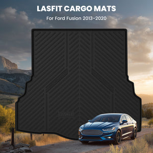 Fit for 2013-2016 Ford Fusion Floor Mats / Cargo Mat, Fit Gasoline Only