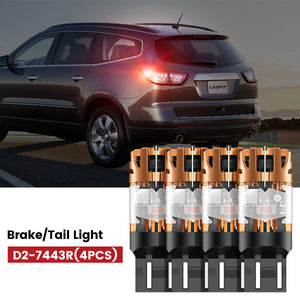 Lasfit 7443 led brake/tail light fit for 2013-2017 Chevrolet Traverse