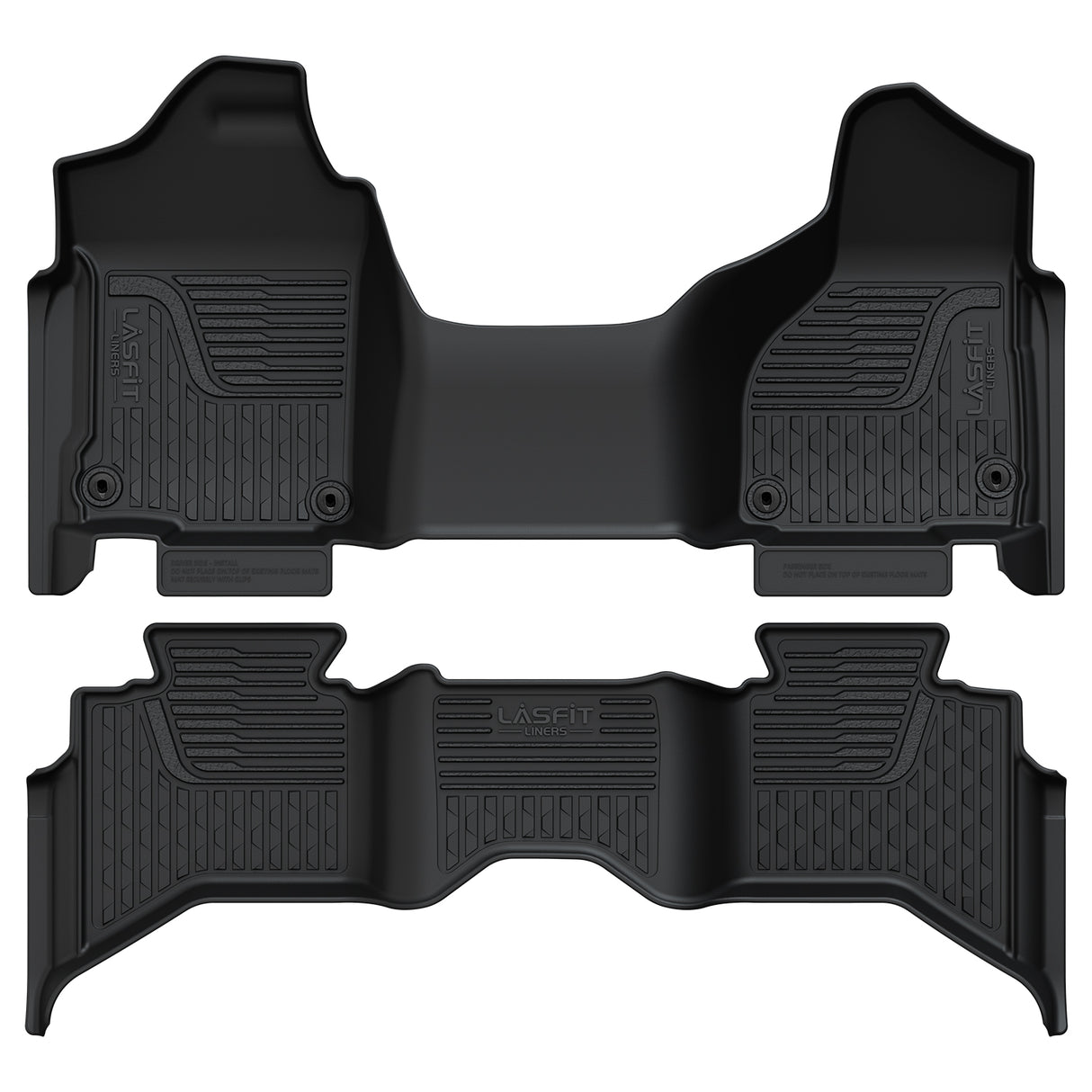 Fit for 2013-2018 Dodge Ram 1500 All-Weather TPE Floor Mats