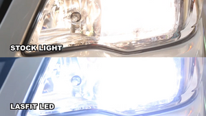 2013-2018 Subaru Forester H11 low beam brightness before and after